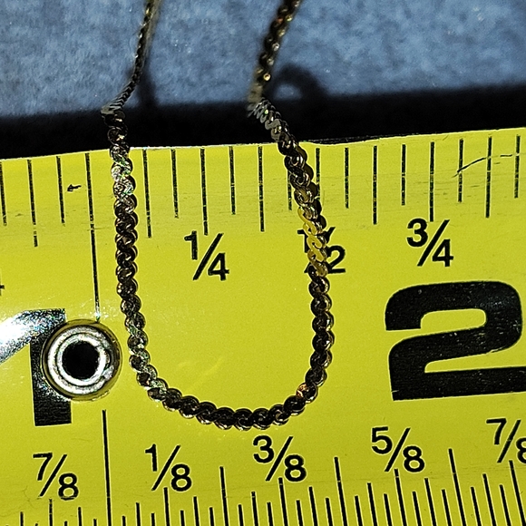 10k solid 7 inch bracelet - Picture 6 of 8